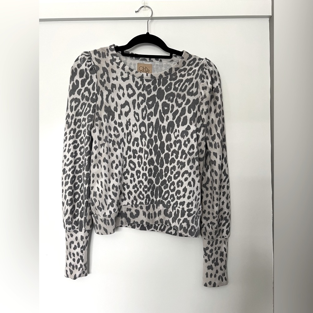 Chaser Puff Sleeve Sweater in X-Small